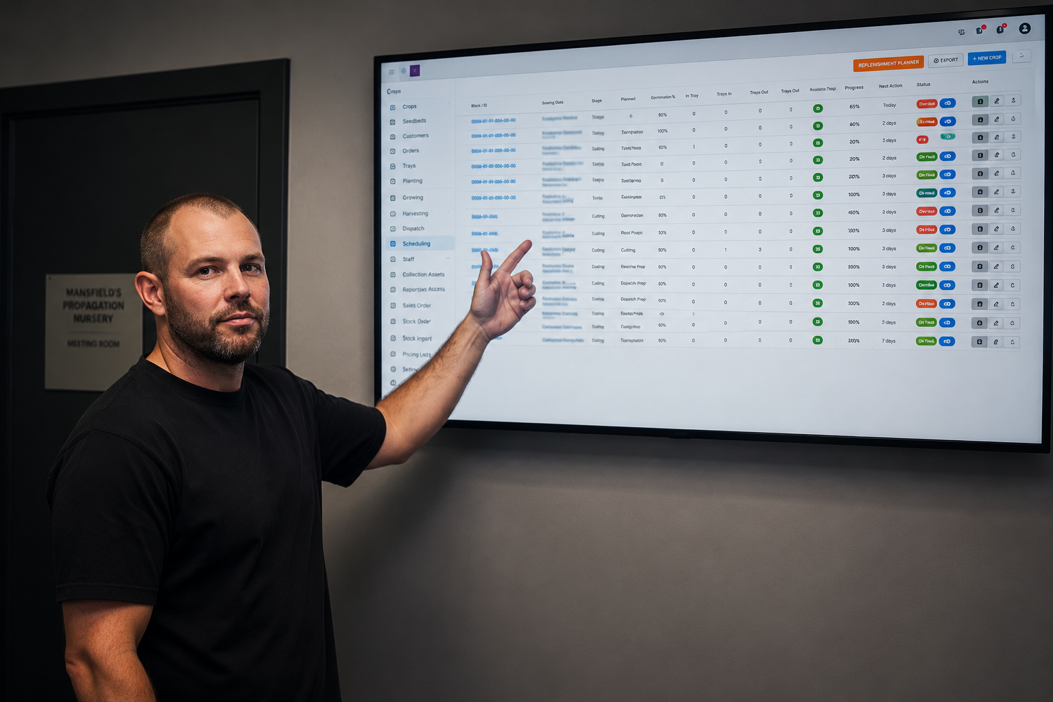 Mansfield's migrated their Access database and supporting Excel spreadsheets into a purpose-built web application 